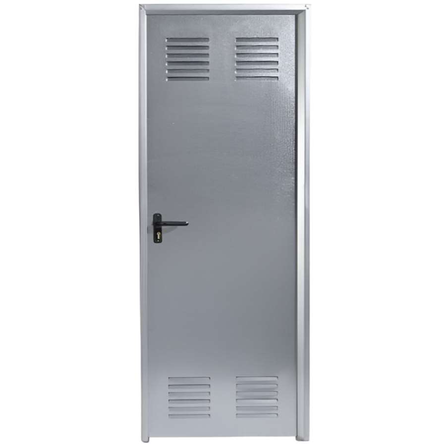 PUERTA GALVANIZADA REJILLA 890X2000 DERECHA ECO