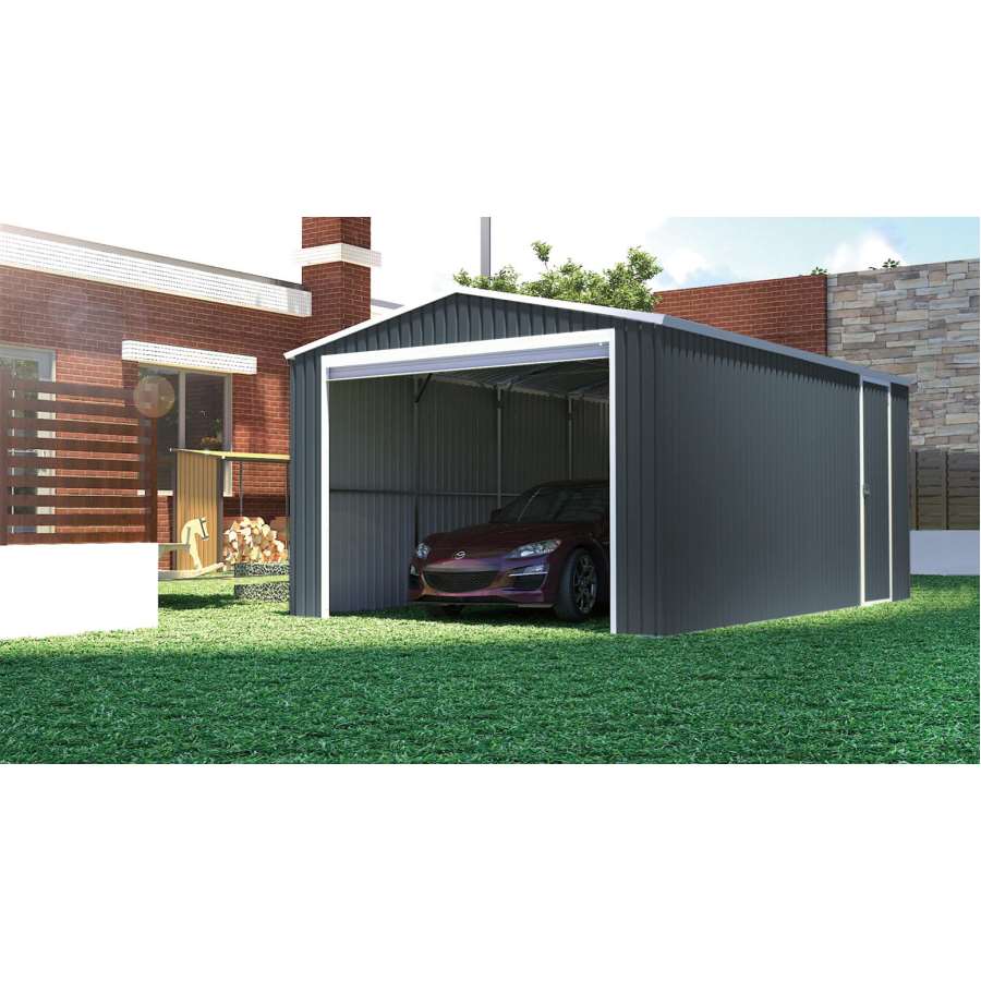 GARAJE METALICO DAKOTA 338 x 512 x 243 cm (17,31 m2)CAJA1